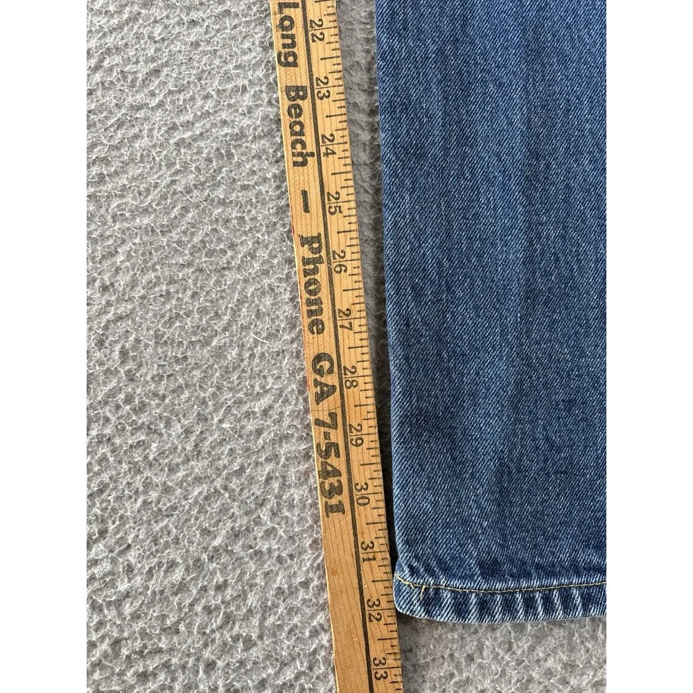 Levis 517 Jeans Mens 36x34 (Actual 34x32) Blue Western Bootcut Cowboy